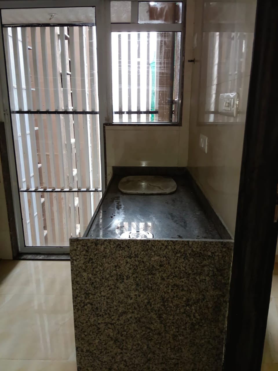 Clean kitchen counter and utility area after kitchen deep cleaning